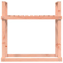 brændestativ 1110x35x108,5 cm massivt douglasgran
