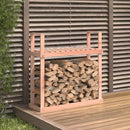 brændestativ 1110x35x108,5 cm massivt douglasgran