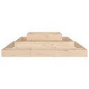 plantekasse 110x110x27 cm massivt fyrretræ