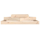 plantekasse 112x112x27 cm massivt fyrretræ