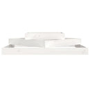 plantekasse 112x112x27 cm massivt fyrretræ hvid