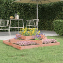 plantekasse 112x112x27 cm massivt douglasgran