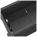 plantekasse 112x25x104,5 cm massivt fyrretræ grå