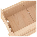 plantekasse 77x25x104,5 cm massivt fyrretræ