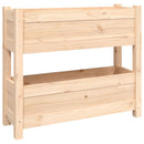 plantekasse 77x25x66 cm massivt fyrretræ