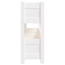 plantekasse 77x25x66 cm massivt fyrretræ hvid