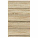 kommode 60x36x103 cm konstrueret træ sonoma-eg