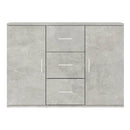skænk 91x29,5x65 cm konstrueret træ betongrå