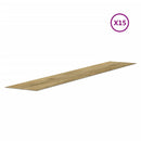 vægpaneler 2,06 m² trælook PVC brun