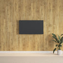 vægpaneler 2,06 m² trælook PVC brun