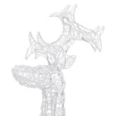 julerensdyr 2 stk. 60x16x100 cm akryl