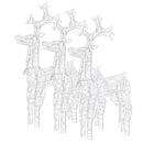 julerensdyr 3 stk. 60x16x100 cm akryl