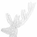 julerensdyr 2 stk. 180 cm 250 LED'er akryl varmt hvidt lys