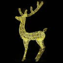 julerensdyr 3 stk. 180 cm 250 LED'er akryl varmt hvidt lys