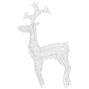 julerensdyr 2 stk. 60x16x100 cm akryl