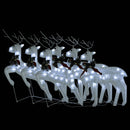 julerensdyr 6 stk. 120 LED'er hvid