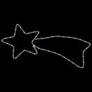 stjerneskud 3 stk. 65x28 cm 48 LED'er varmt hvidt lys