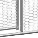 hønsegård 2x6x2 m galvaniseret stål