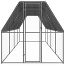 hønsegård 2x8x2 m galvaniseret stål
