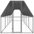 hønsegård 2x10x2 m galvaniseret stål