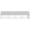 hønsegård 3x8x2 m galvaniseret stål