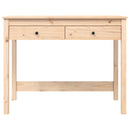 skrivebord med skuffer 100x50x78 cm massivt fyrretræ