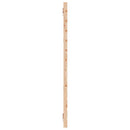 sengegavl 206x3x91,5 cm massivt fyrretræ