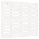 sengegavl 96x3x91,5 cm massivt fyrretræ hvid