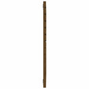 sengegavl 96x3x91,5 cm massivt fyrretræ gyldenbrun