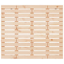 sengegavl 126x3x91,5 cm massivt fyrretræ