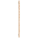 sengegavl 146x3x91,5 cm massivt fyrretræ