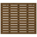 sengegavl 146x3x91,5 cm massivt fyrretræ gyldenbrun