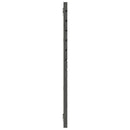 sengegavl 156x3x91,5 cm massivt fyrretræ grå