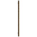 sengegavl 156x3x91,5 cm massivt fyrretræ gyldenbrun