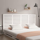 sengegavl 166x3x91,5 cm massivt fyrretræ hvid