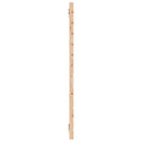 sengegavl 186x3x91,5 cm massivt fyrretræ