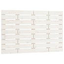 sengegavl 106x3x63 cm massivt fyrretræ hvid