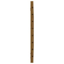 sengegavl 106x3x63 cm massivt fyrretræ gyldenbrun