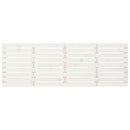 sengegavl 166x3x63 cm massivt fyrretræ hvid
