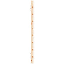 sengegavl 141x3x63 cm massivt fyrretræ
