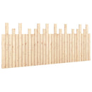 sengegavl 204x3x80 cm massivt fyrretræ