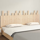 sengegavl 204x3x80 cm massivt fyrretræ