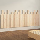 sengegavl 204x3x80 cm massivt fyrretræ