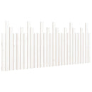 sengegavl 185x3x80 cm massivt fyrretræ hvid