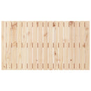 sengegavl 108x3x60 cm massivt fyrretræ