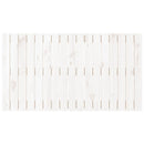 sengegavl 108x3x60 cm massivt fyrretræ hvid
