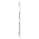 sengegavl 108x3x60 cm massivt fyrretræ hvid