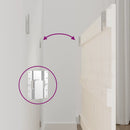 sengegavl 108x3x60 cm massivt fyrretræ hvid