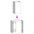 sengegavl 108x3x60 cm massivt fyrretræ hvid