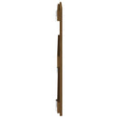 sengegavl 108x3x60 cm massivt fyrretræ gyldenbrun
